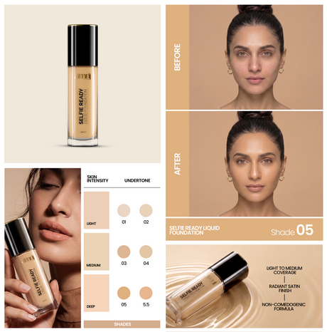 Amrij SELFIE READY LIQUID FOUNDATION
