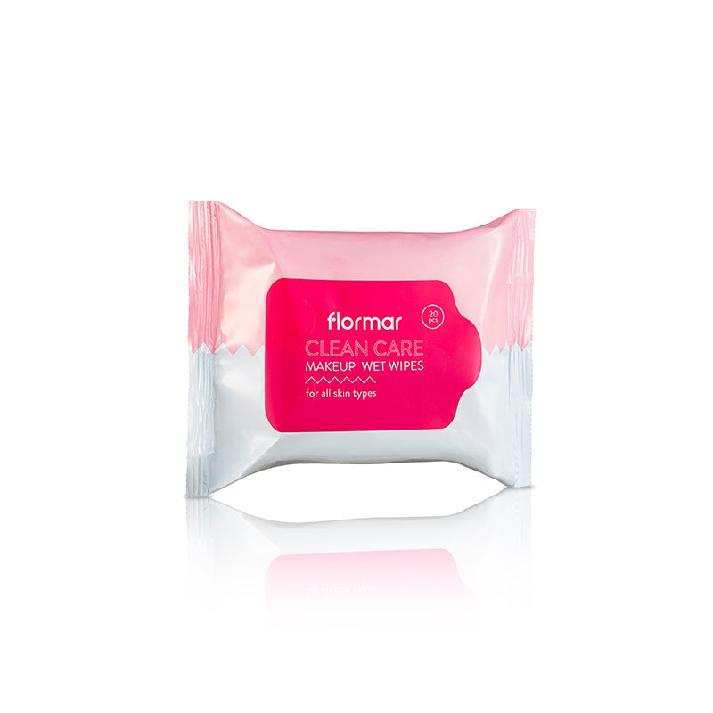 Flormar Clean Care Makeup Wet Wipes 20'S