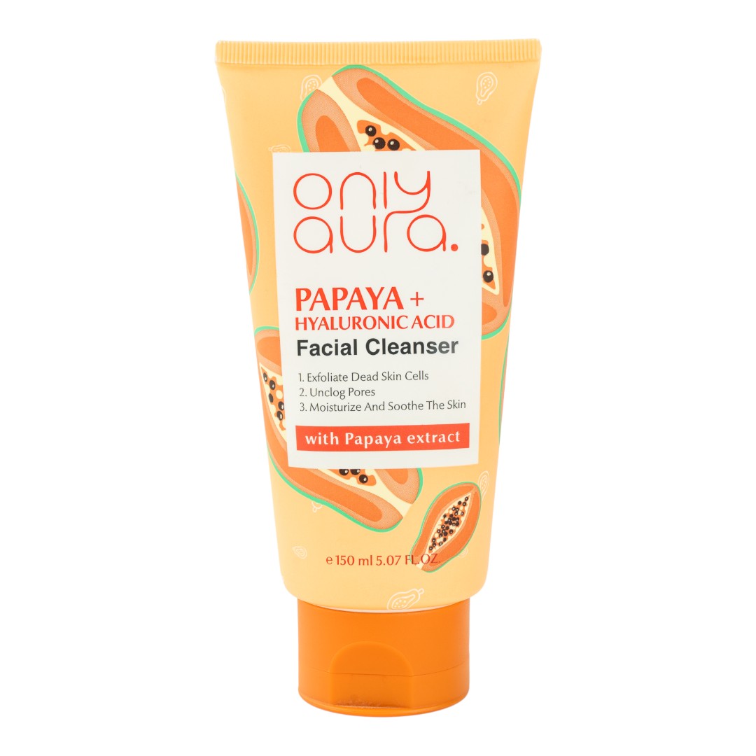 FACIAL CLEANSER PAPAYA + HYALURONIC ACID 150ML
