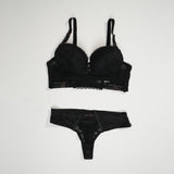 Belleza Lingerie Thin Cup Wire Bra Set - A24002
