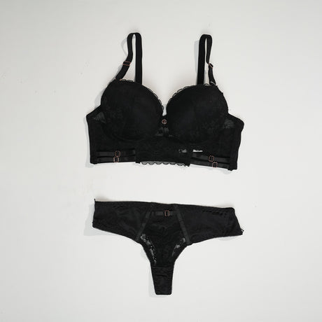 Belleza Lingerie Thin Cup Wire Bra Set - A24002