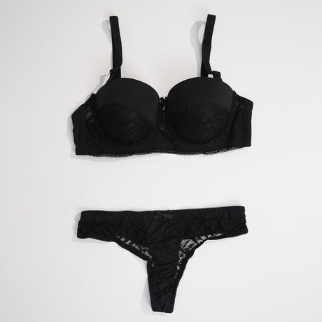 Belleza Lingerie Thin Cup Wire Bra Set - 3622
