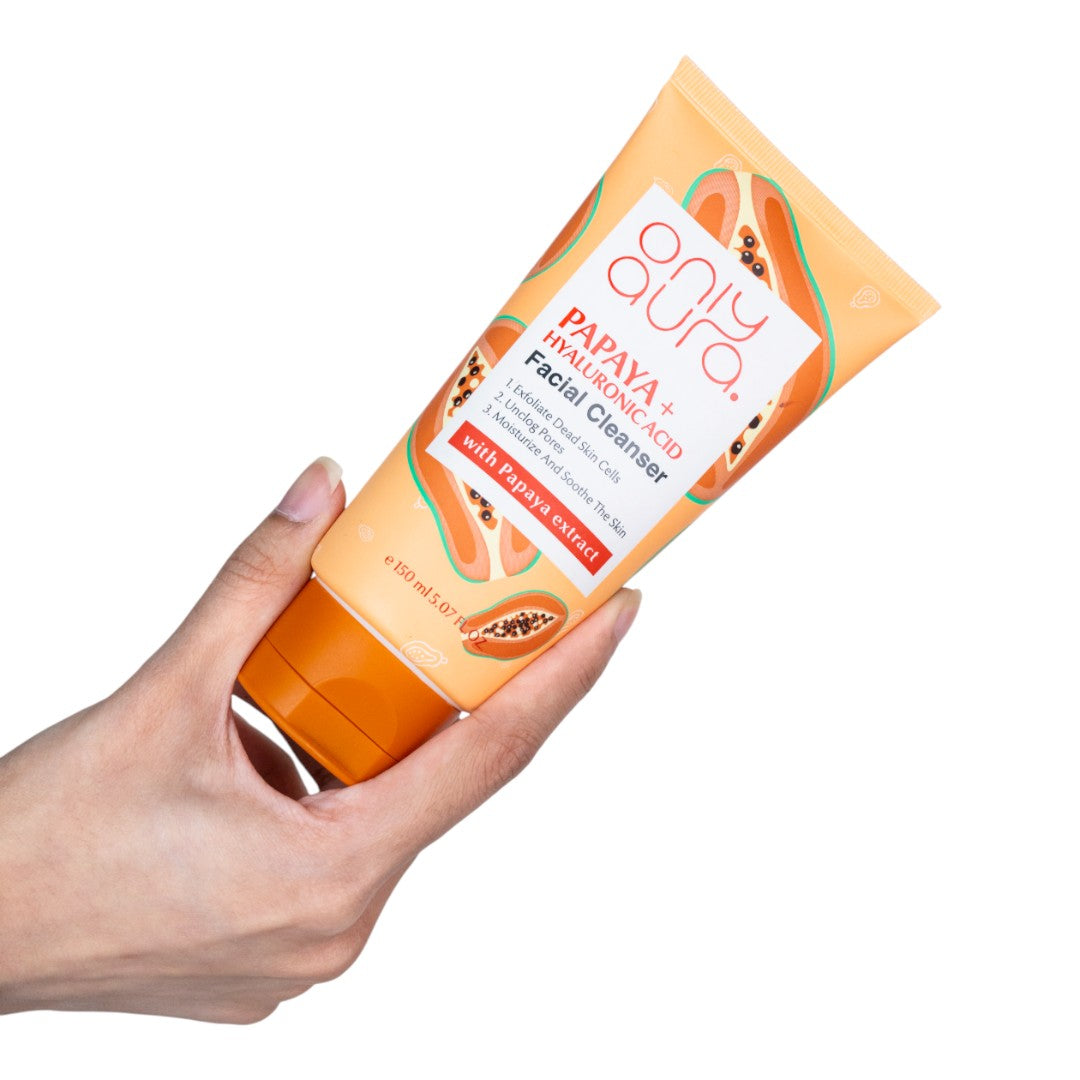Only Aura Papaya Facial Cleanser 150ml