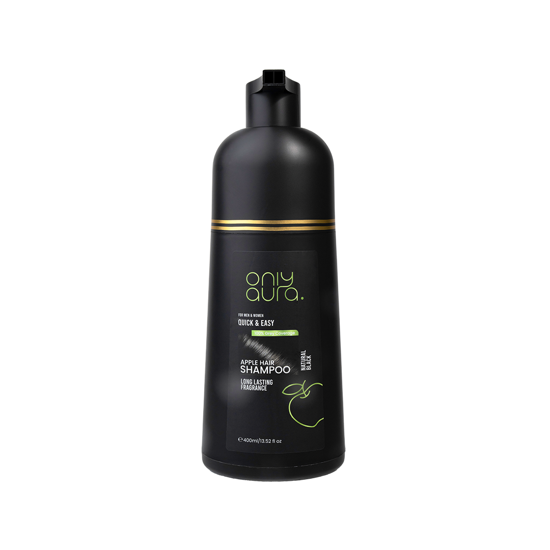 ONLYAURA Apple Hair Black Shampoo 400ml