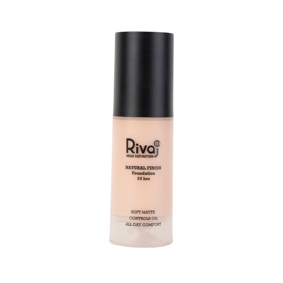Rivaj HD Natural Finish 24 Hrs Foundation