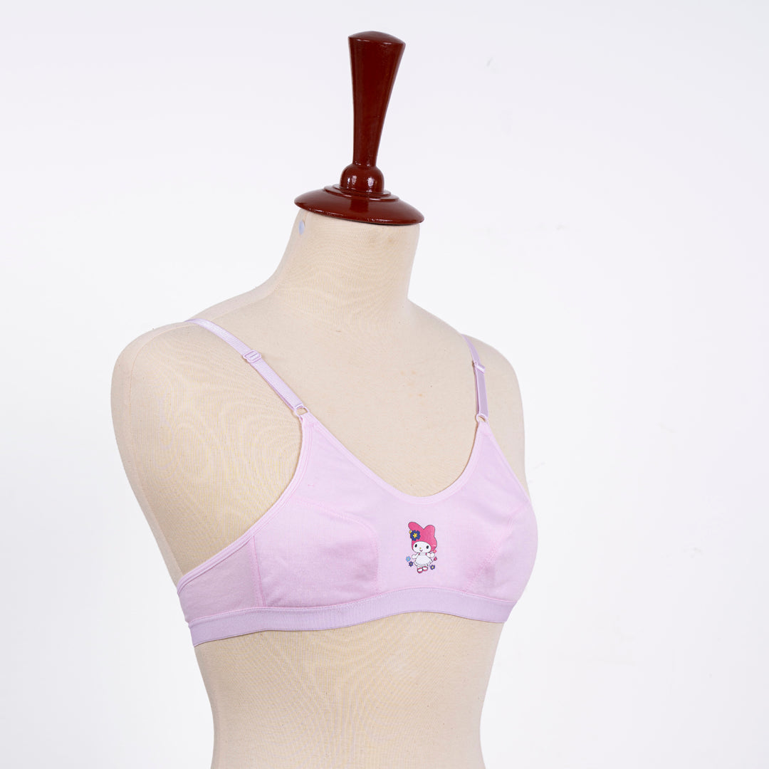 Belleza Lingerie 2 Hook Basic Non Wire Bra - 1020