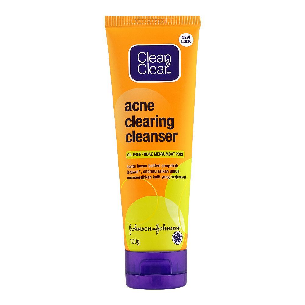Clean & Clear Acne Clearing Cleanser Wash 100g