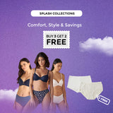 Splash High Waist Bikini Panty Pack Of 5