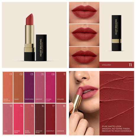 Amrij HEART BREAKING MATTE LIPSTICK