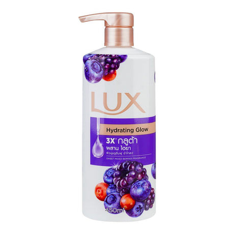 LUX MIXED BERRIES BODY WASH 450ML
