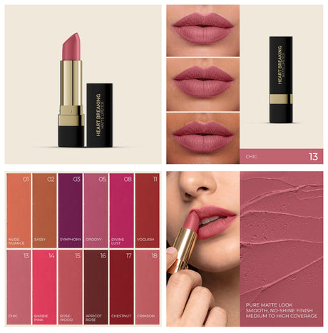 Amrij HEART BREAKING MATTE LIPSTICK
