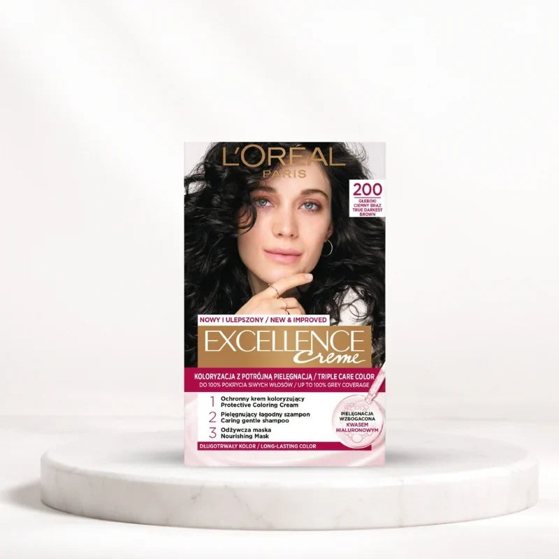 Loreal Excellence Creme 200 (Eu) Hair Color