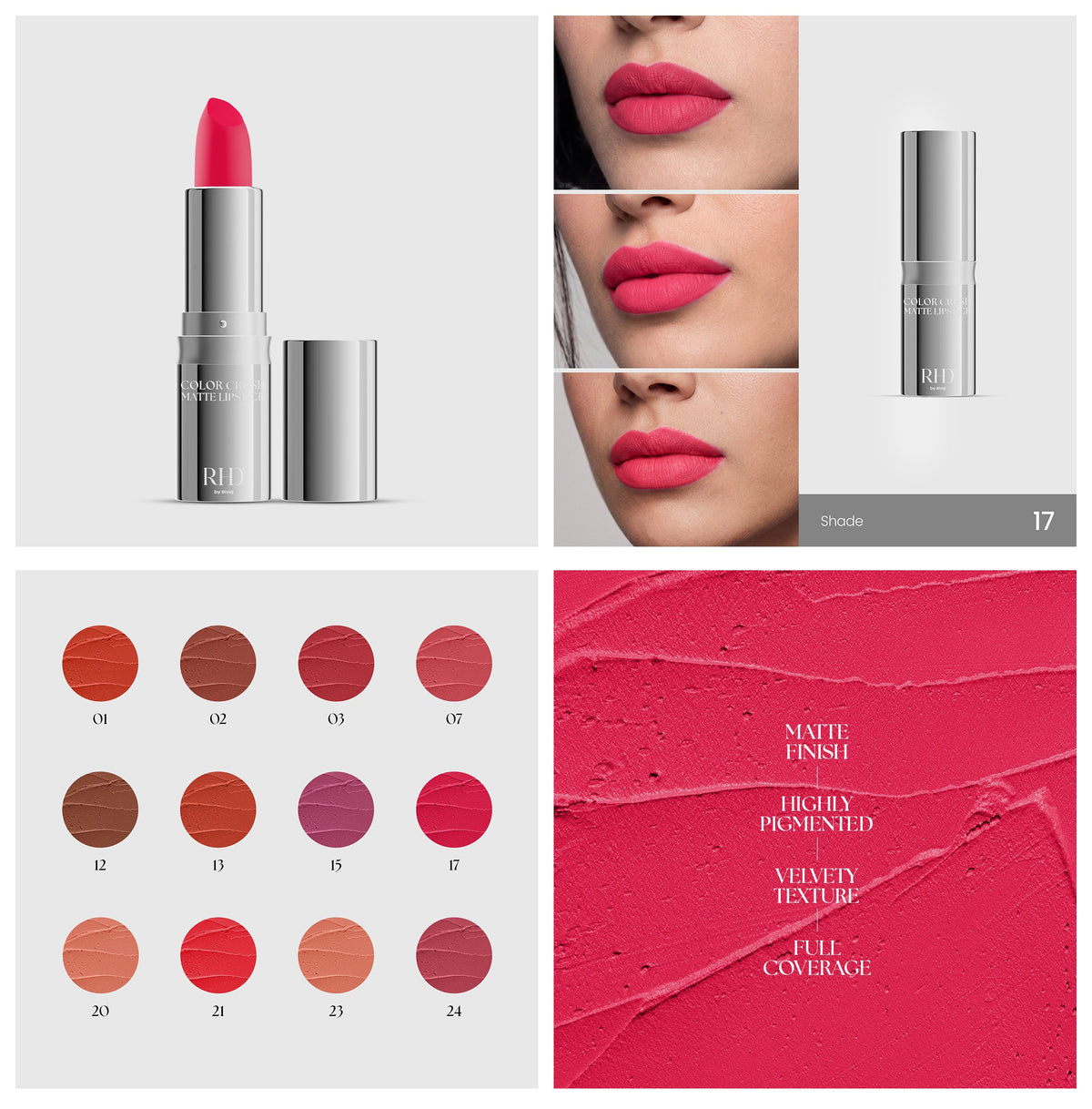 Color Crush Matte Lipstick - RHD