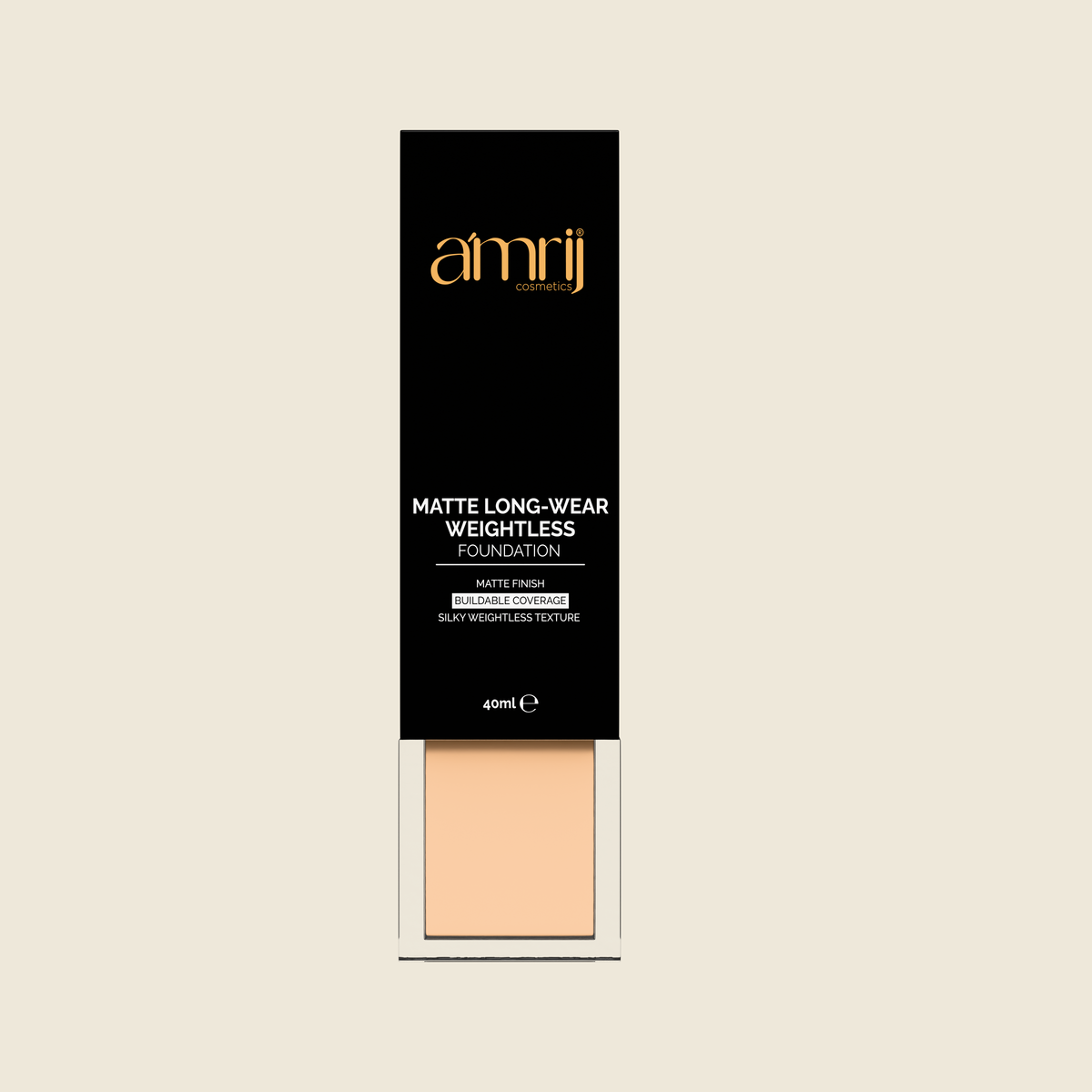 Amrij MATTE LONG WEAR WEIGHTLESS Foundation
