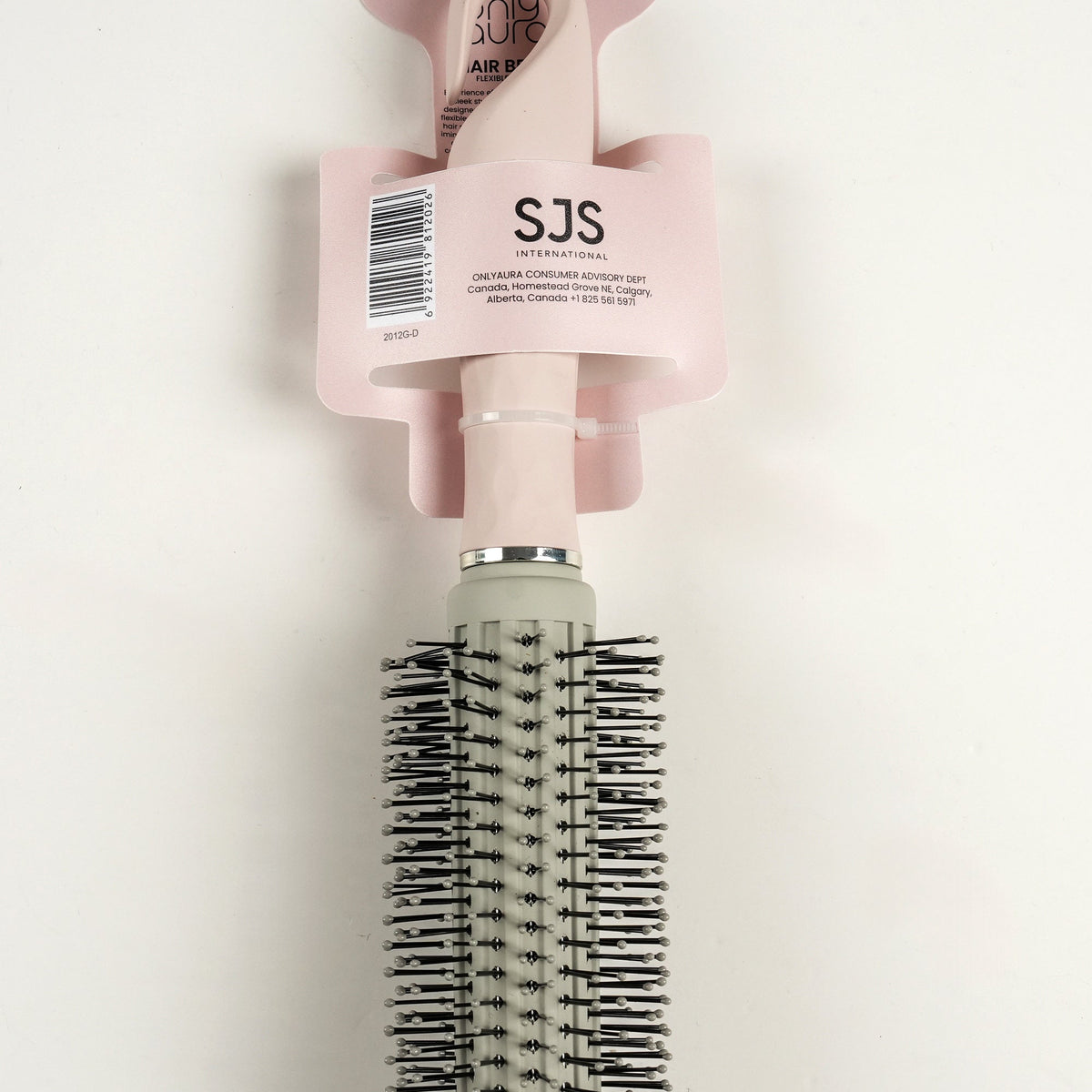 ONLYAURA ROUND HAIRBRUSH PINK COLOR 2012G-D