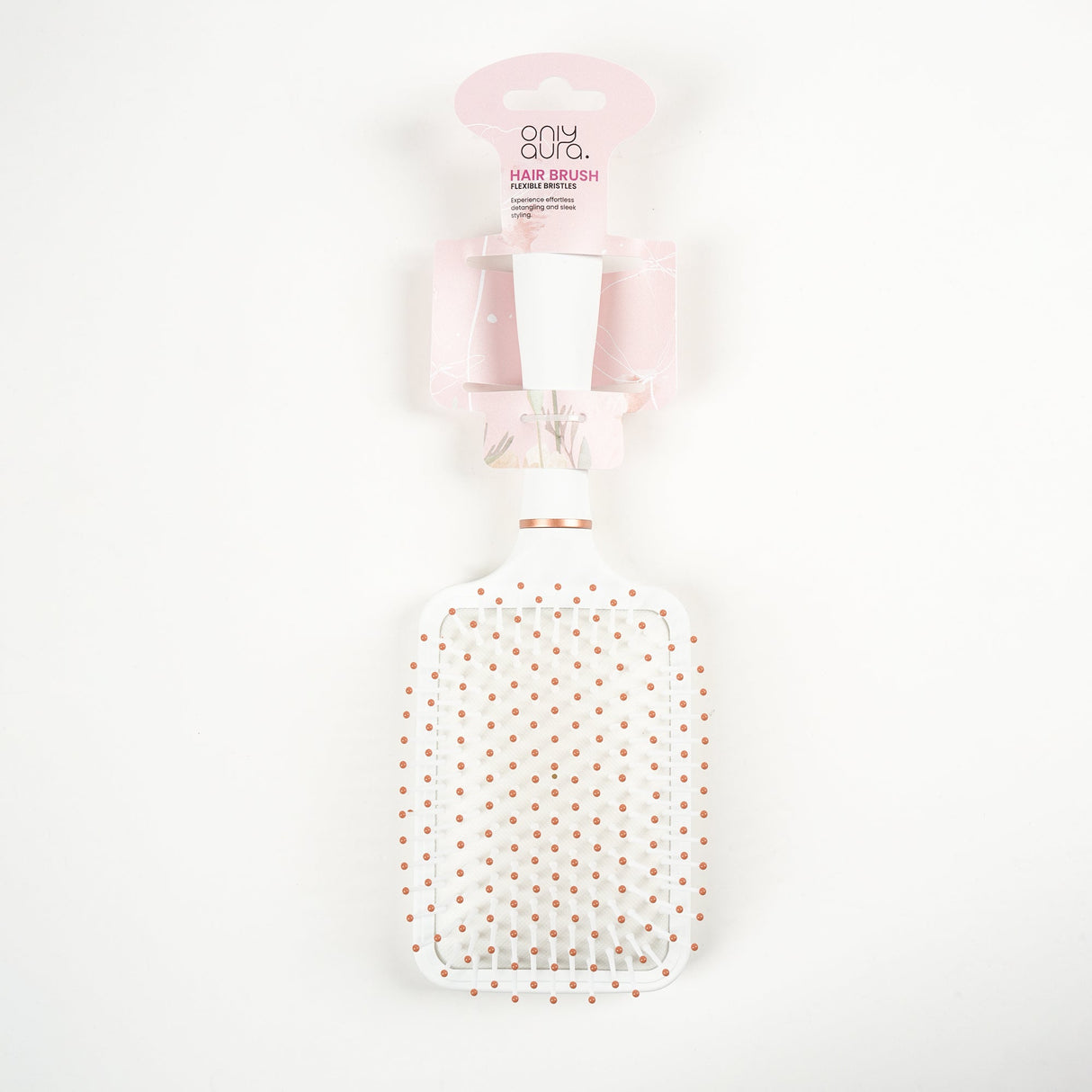 ONLYAURA PADDLE HAIRBRUSH WHITE COLOR 2288G-S