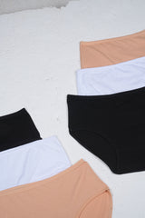 Belleza Lingerie multi Color Brief Panty Pack Of 6-B237