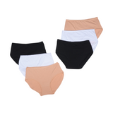 Belleza Lingerie Multi Color Brief Panty Pack Of 6-B237