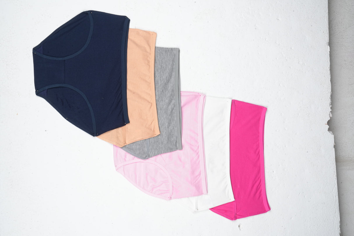 Belleza Lingerie multi Color Brief Panty Pack Of 6-B241