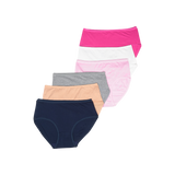 Belleza Lingerie Multi Color Brief Panty Pack Of 6-B241