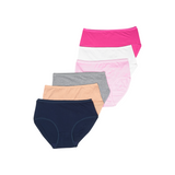 Belleza Lingerie Multi Color Brief Panty Pack Of 6-B241
