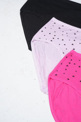 Belleza Lingerie Multi Color Brief Panty Pack Of 3-B247