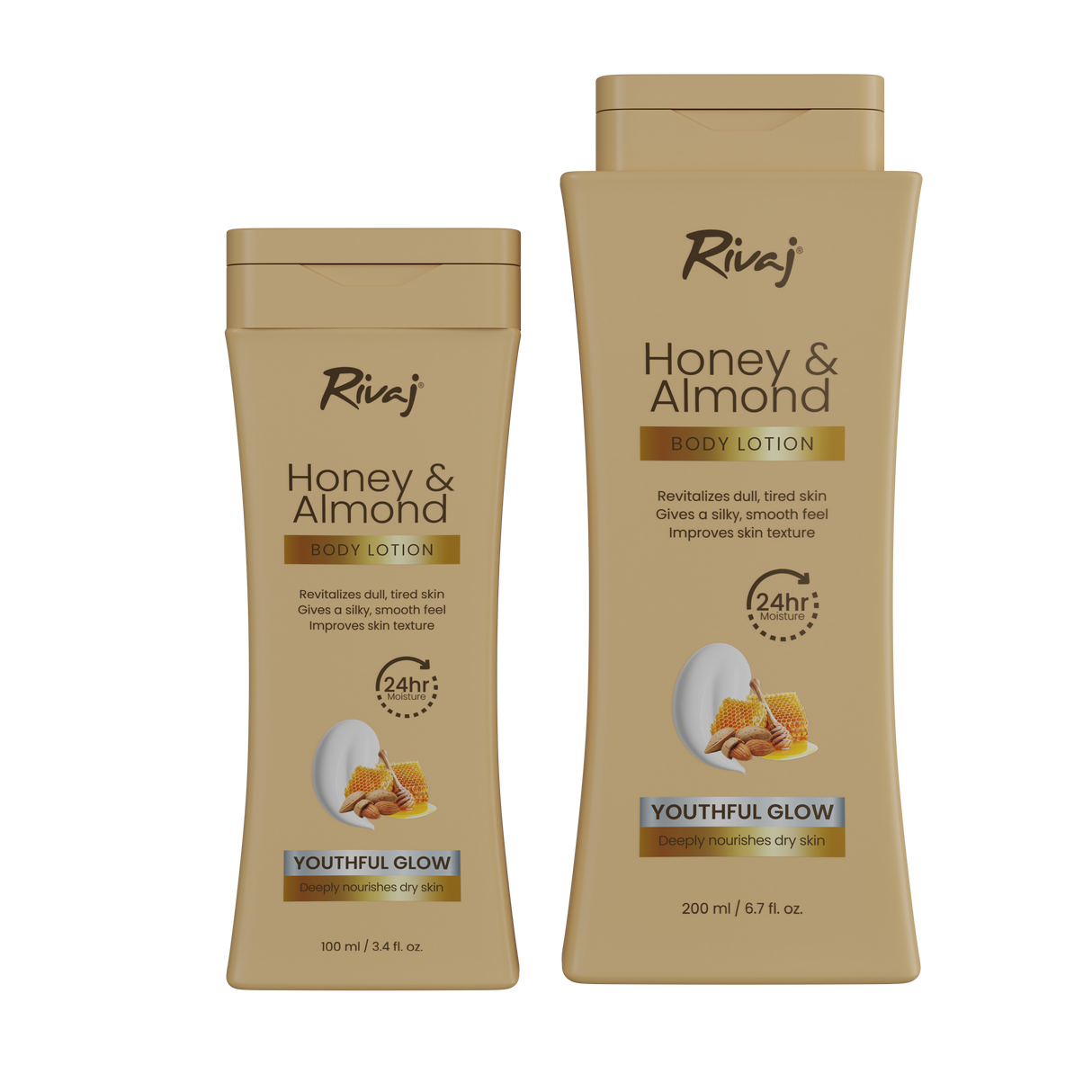 Rivaj Honey & Almond Body Lotion