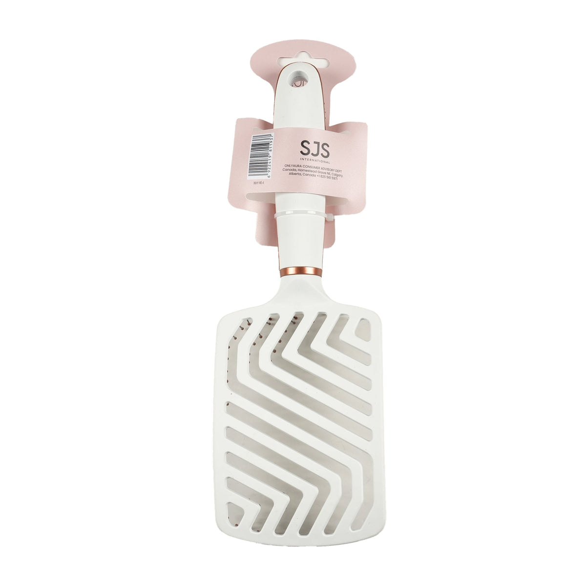 ONLYAURA SQUARE VENDT HAIRBRUSH WHITE 3011E-I