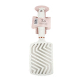 ONLYAURA SQUARE VENDT HAIRBRUSH WHITE 3011E-I