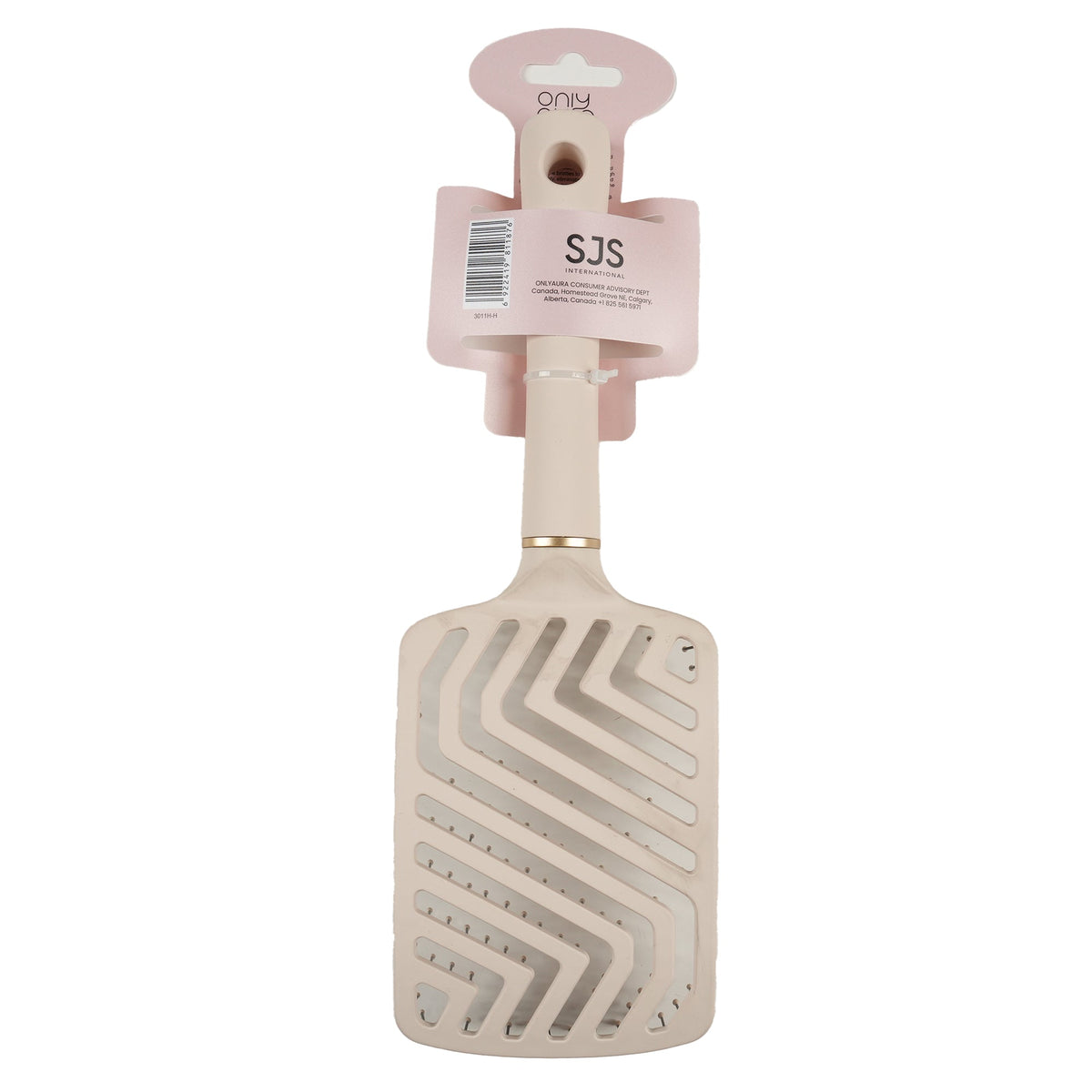 ONLYAURA SQUARE VENT HAIRBRUSH WHITE COLOR 3011H-H