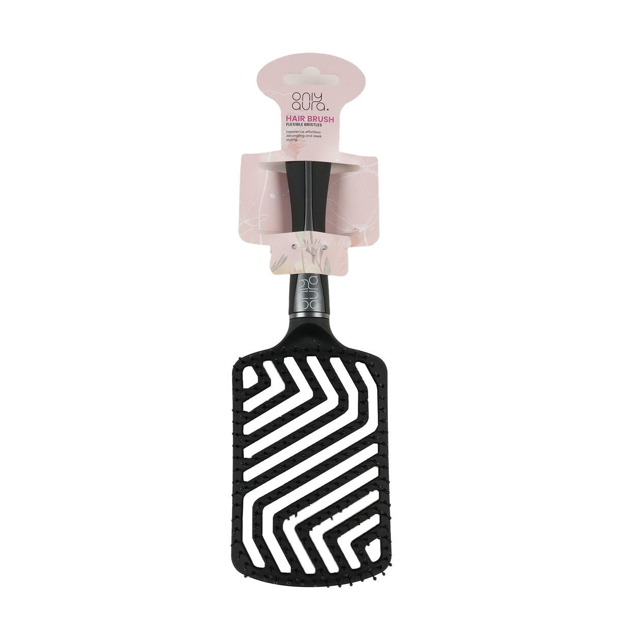 ONLYAURA SQUARE VENT HAIRBRUSH BLACK 3011I-K