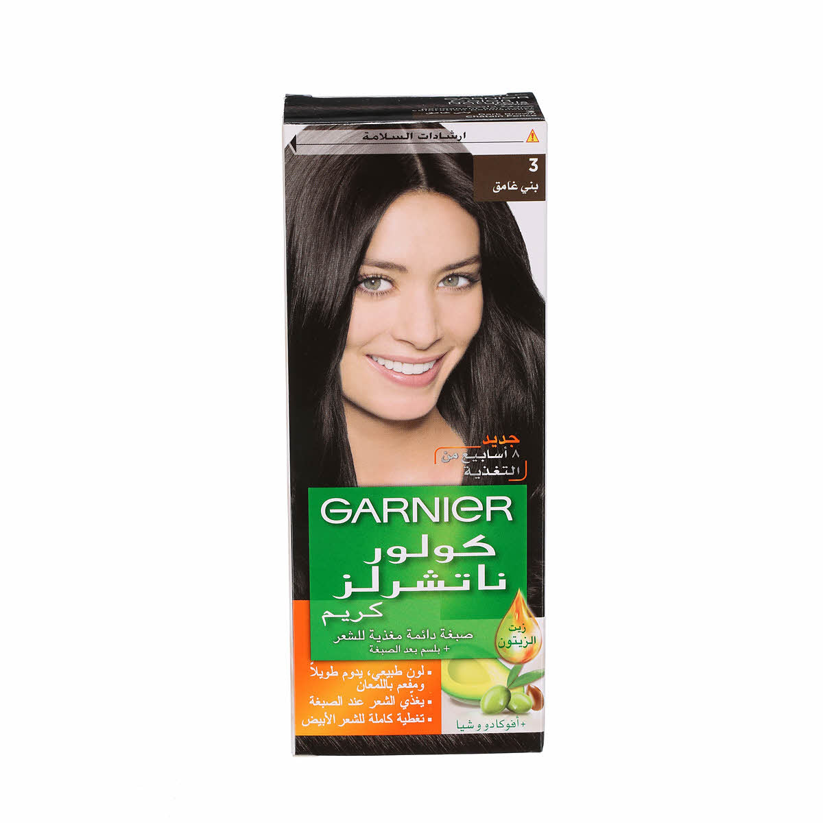 Garnier Keratin3 Dark Brown Hair Color 110g