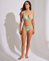 Selmark Padded Wired Lace Bra