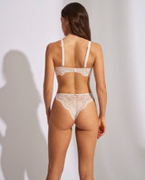 Selmark Padded Wired Lace Bra