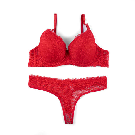 Belleza Lingerie Padded Wired Bra Set - A3130