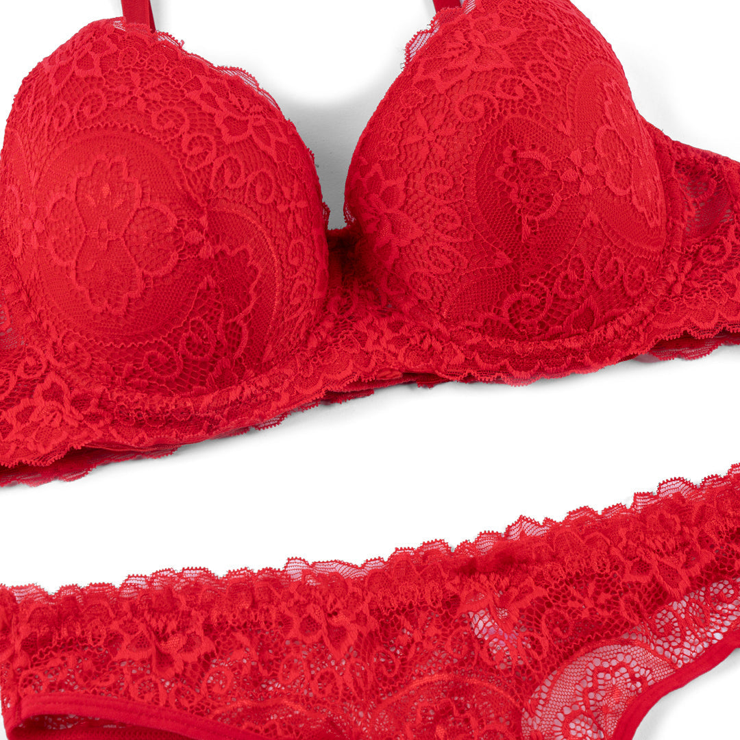 Belleza Lingerie Padded Wired Bra Set - A3130