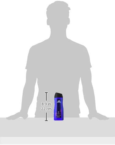 Adidas Men 2 In 1 Uefa Champions Shower Gel 400ml