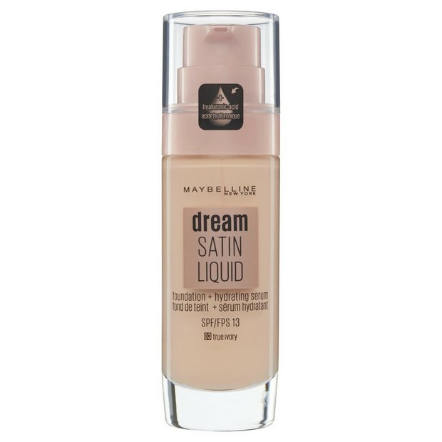 Maybelline Dream Radiant Liquid Foundation -  03 True Ivory