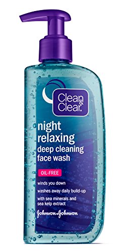 Clean & Clear Night Relaxing Deep Cleaning Face Wash Oil Free