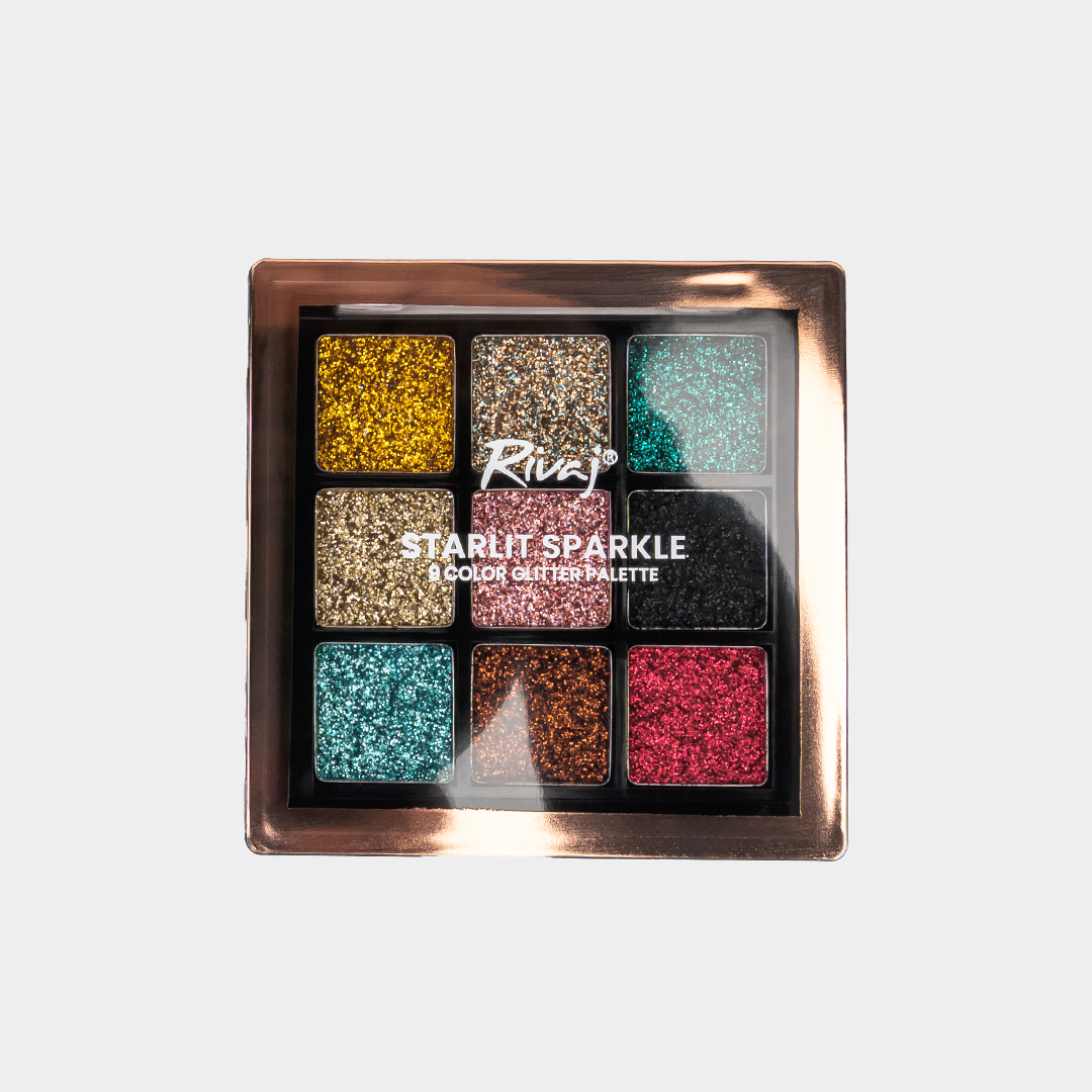 Rivaj Starlit Sparkle Glitter Palette