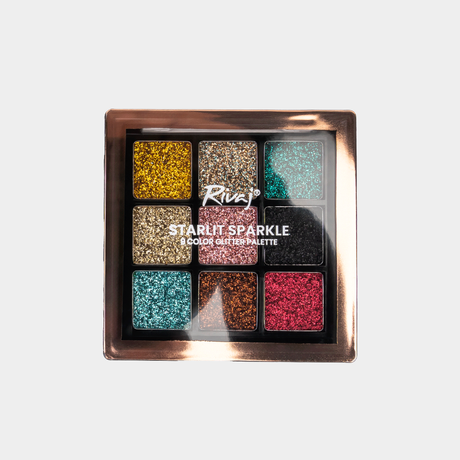 Rivaj Starlit Sparkle Glitter Palette