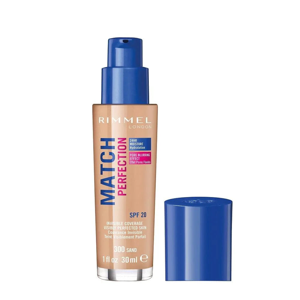 RIMMEL MATCH PERFECTION FOUNDATION - 300 SAND