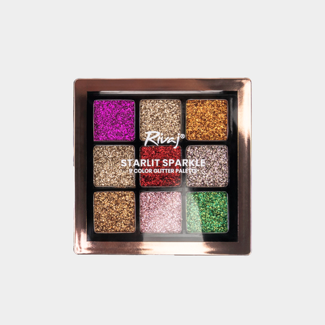 Rivaj Starlit Sparkle Glitter Palette