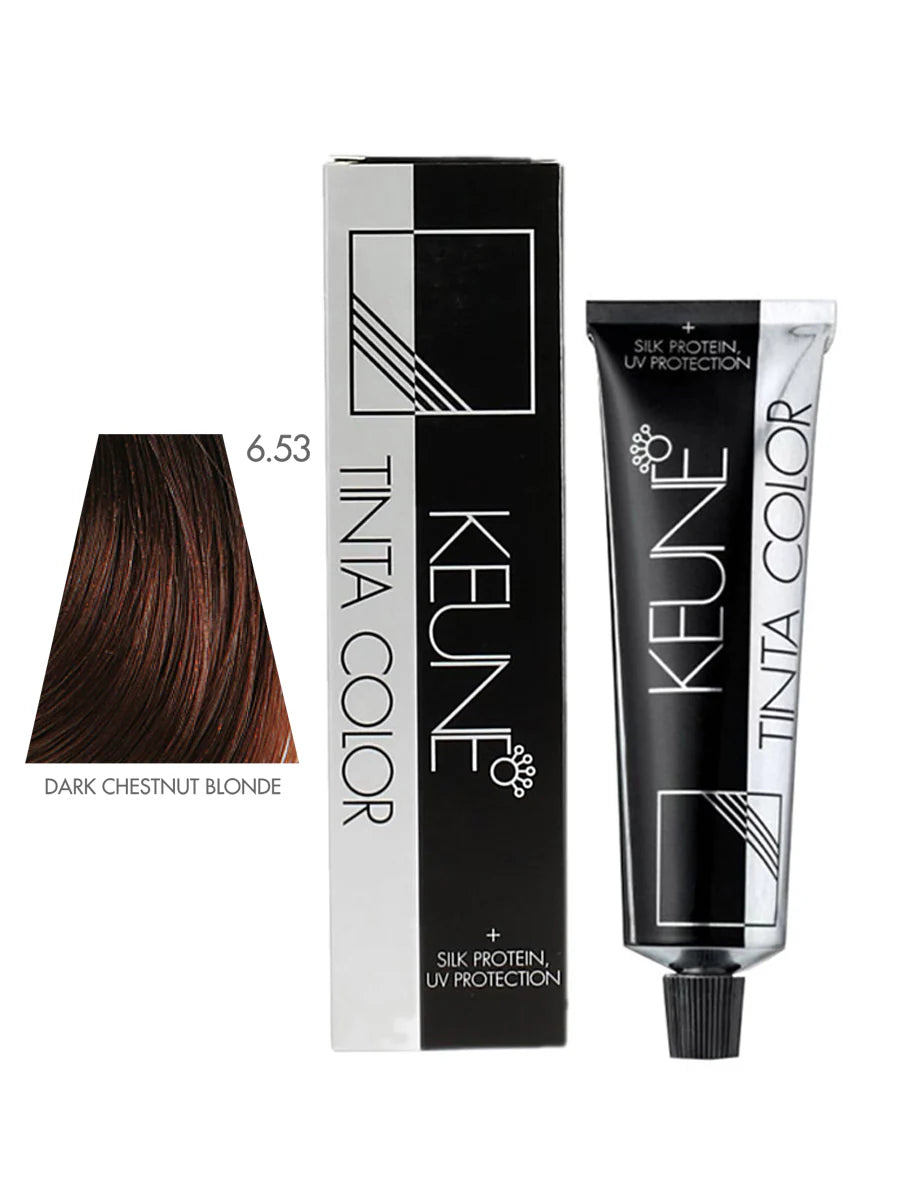 Keune Hair Color Tinta Color - 6.53 Dark Chestnut Blonde