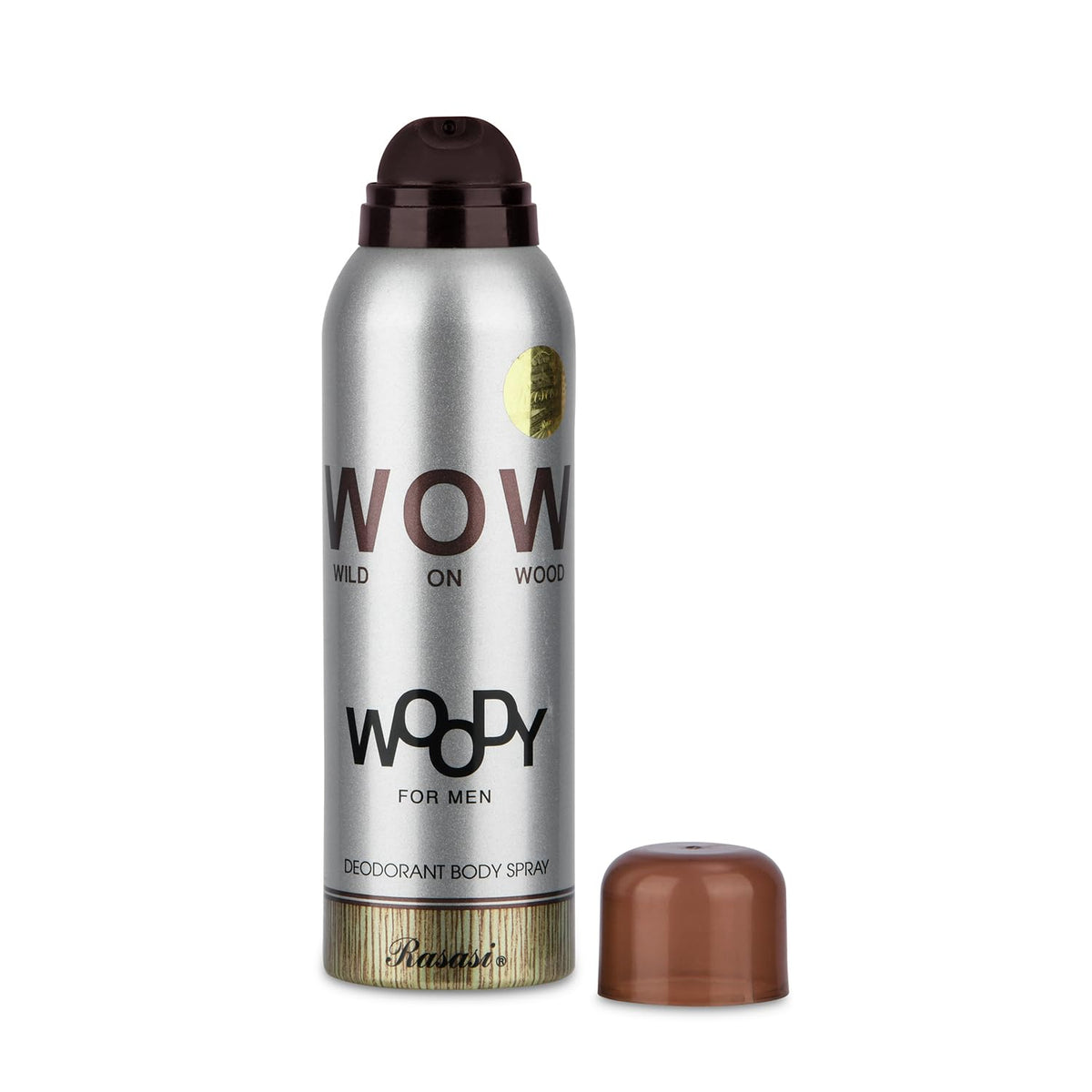 WOW WILD ON WOOD FOR MEN BODY SPRAY 200ML