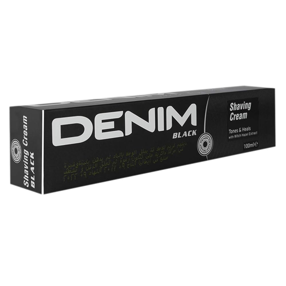 Denim Black Shaving Cream 100ml