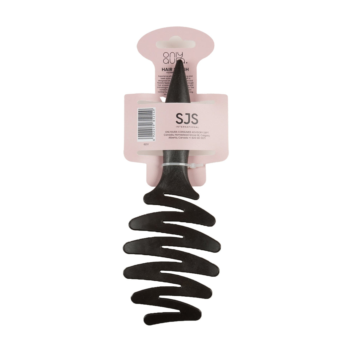 ONLYAURA FELXIABLE HAIRBRUSH BROWN COLOR 6231