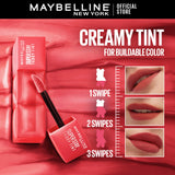 MAYBELLINE SUPER STAY TEDDY TINT - 15) SKINNY DIP LIPSICK