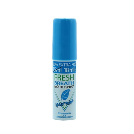 FRESH BREATH SPEAR MINT BLUE MOUTH SPRAY 18ML