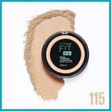 Maybelline Fit Me Matte + Poreless Face Powder 115 12Gm